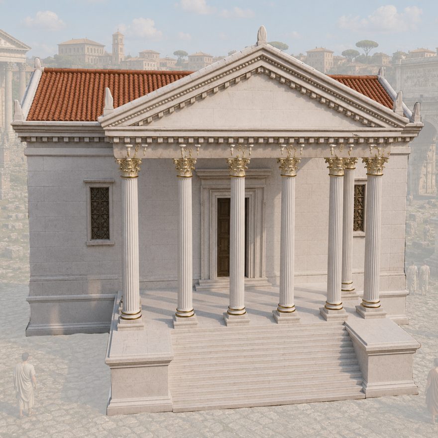 Reconstruction of the Temple of Concord
