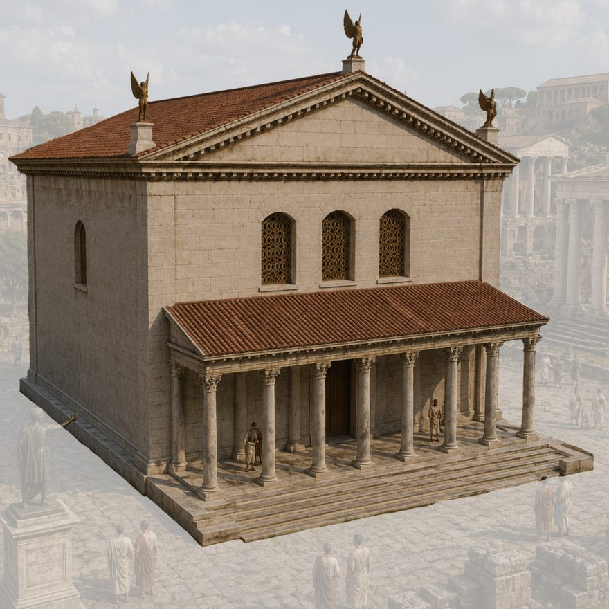 Reconstruction of the Curia Julia
